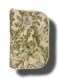 Funda cepillo de dientes con toalla "toile de jouy"